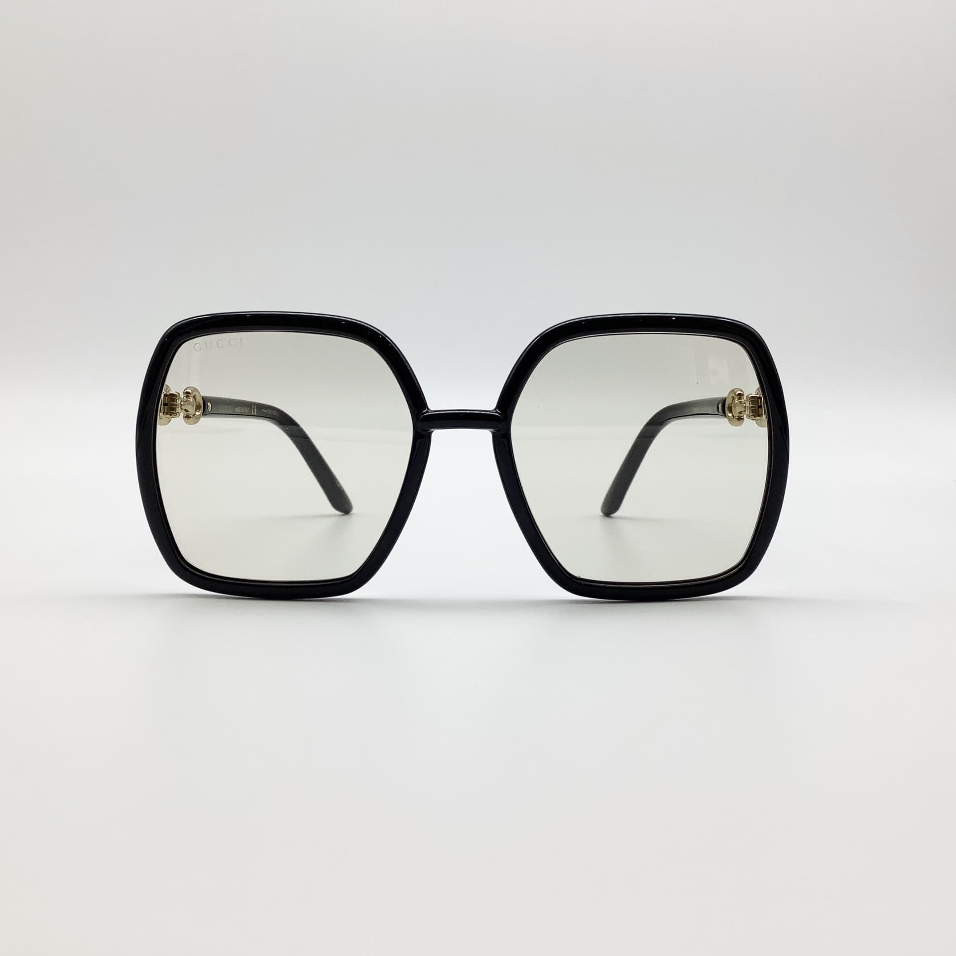 GUCCI GG0890S, Black / Light Yellow Lens