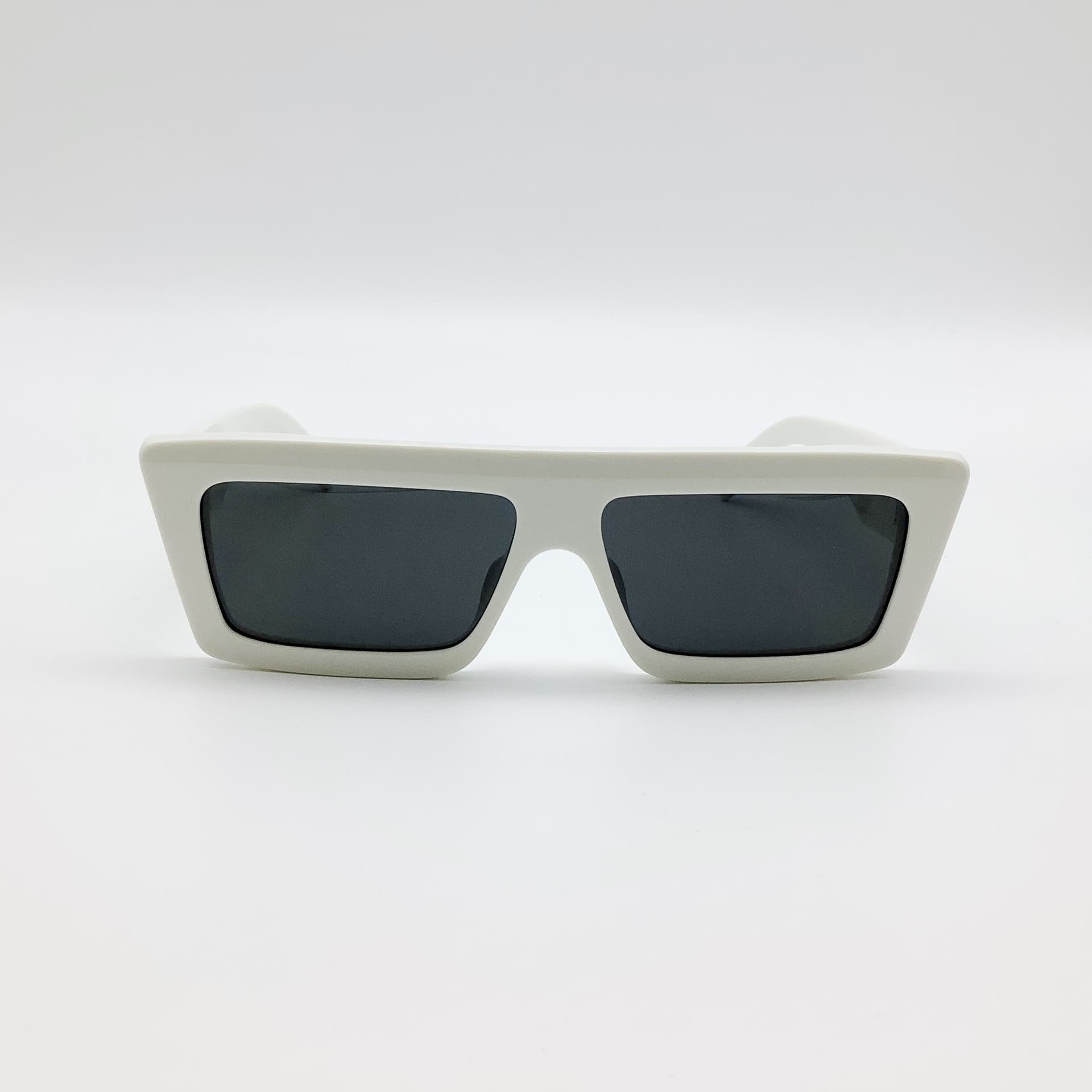 CELINE CL40214U, White / Black Lens