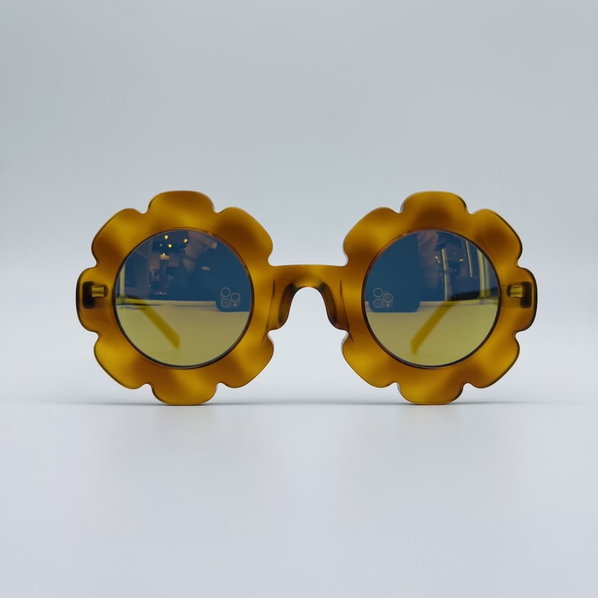 SONS+DAUGHTERS PIXIE, Brown / Yellow Mirror Lens